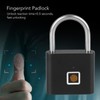 Fingerprint Padlock Keyless Waterproof Biometric Electronic Lock USB Rechargeable