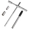 Lyhubmh 23" Extended Lug Wrench 4 Way Heavy Duty Tire