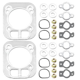 Vkinman 2 Pack 32-841-02-S Engines Cylinder Head Gasket Kit, Replacement for Kohler SV710 SV715 KT610 KT620 KT715 KT725 KT730 KT735 KT740, Replaces 32 841 02S 3284102S