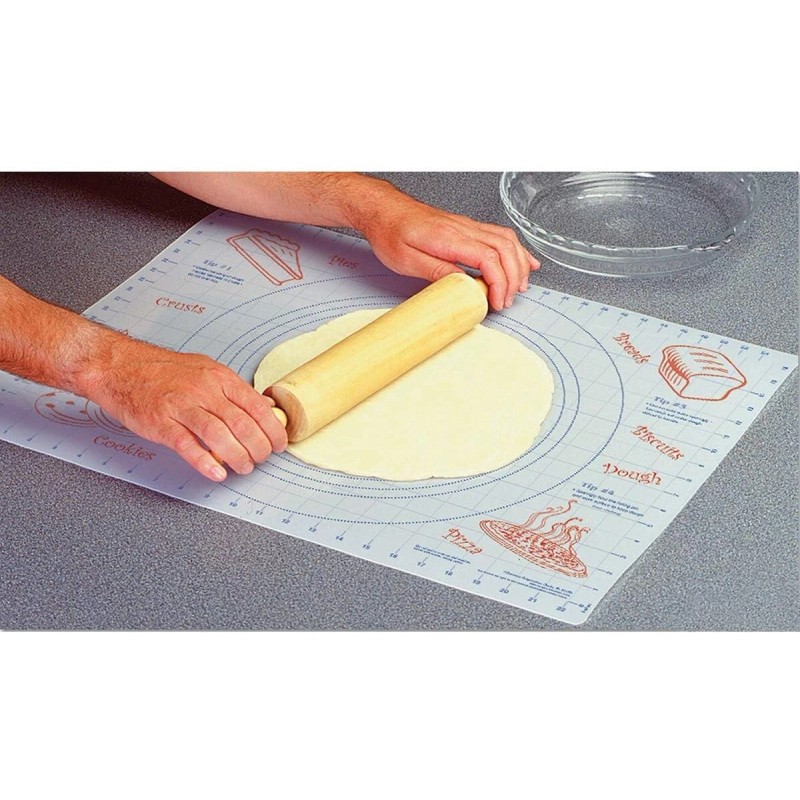 First Dawn Flexible Plastic Pastry Mat 24" x 18" Made
