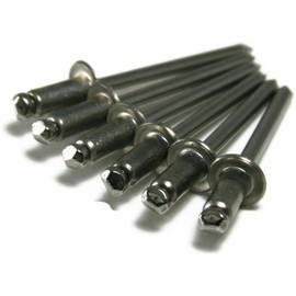 POP Rivet 18-8 Stainless Steel - 5-4, 5/32" x 1/4" Gap (0.188-0.250) Qty-1,000