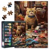 Puzzle 1000 Pieces Adults - Orange Tabby Cat 1000 Piece