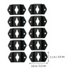 KONTONTY 10pcs Wall Mount Hook Bracket for Surround Speaker Heavy-Duty