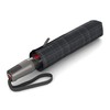 Knirps T.400 Duomatic Men's Prints Check Pocket Umbrella with Case