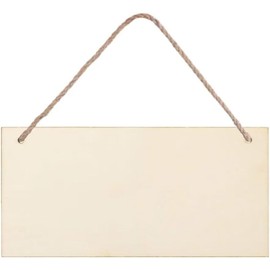 Rustic Wood Plaque Sign Dear God, Thank You Wood Signs Home Decor Hanging 6" x 12"