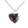 Silver Plated Necklace Mama Love Heart Charm Pendant