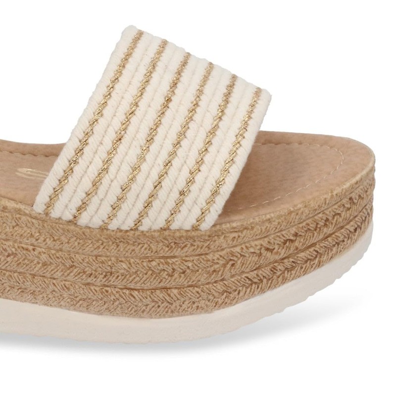 CKLASS SANDALIA DE PLATAFORMA MULTICOLOR DESTALONADA 779-15-24