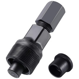 1 Pcs Bicycle Crank Remover, Bicycle Crank Puller, Bicycle Crank Removal Tool, Bike Crank Removal Tool, Crank Removal Tool Crank Arm Bottom Bracket Remover for Cycling Repair Crank (Black)