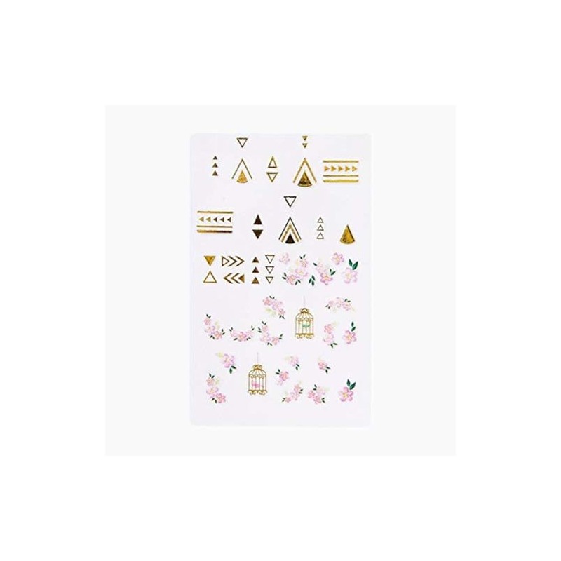 KISS Nail Art Style Stickers, DIY Manicure Kit, Style 'Glow