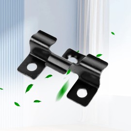 100 Pcs Composite Decking Clips, Btstil Fastener Board Clip Composite Decorative Stainless Steel Hidden Fixing Fasteners Decking Fixings (8mm)