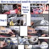 Sensor de oxígeno Lambda O2 de 4 cables para Mazda
