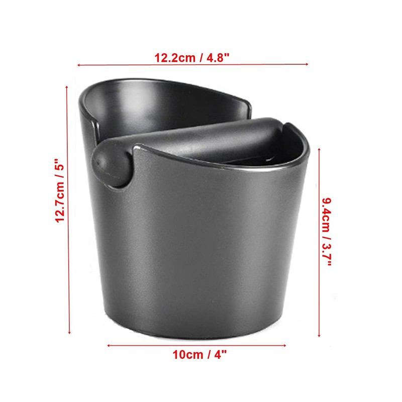 Coffee Knock Box Espresso Grinds Storage for Recycling Bin