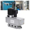 Electric Solenoid Valve G1/4in 2 Position 4 Way Square Single