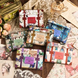 Alideco 360pcs Vintage Scrapbook Paper,College of Magic Scrapbooking Paper for Journaling Supplies, Decorative Craft Paper for Junk Journals (rumengruhuan)