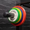 GYM MASTER Pair of 2" Coloured Rubber Fractional Change Plates