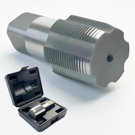 1-1/2"-11-1/2 NPT Pipe Tap, 1-1/2"-11-1/2 NPT Tap Carbon Steel Hand Threading Plumbing Tap for Accurate Threads, Assorted Plumbers Mechanics DIY Thread cutting tools.