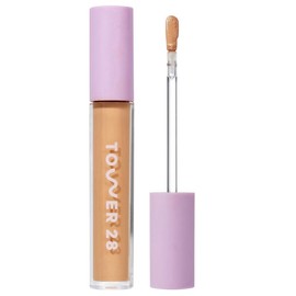 Tower 28 Swipe Serum Concealer - For Sensitive Skin - All-Over Hydrating Concealer, Medium-Buildable Coverage - Clean, Cruelty Free Foundation Makeup:_4.0 DTLA