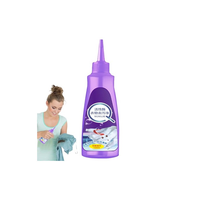 Manchas difíciles Ropa - Telas | 120ml Quitamanchas Instantáneo Sin