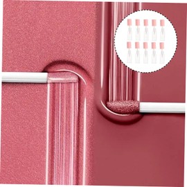 FOMIYES 10pcs Lip Gloss Tube Lip Gloss Tube Clear Lip Gloss Tube with Wand 4ml Lip Gloss Tubes Clear Small Sample Lip Balm Bottles Cosmetic Containers Lip Honey Tube Abs Lips Squeeze Tube