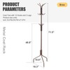 Furshus Coat Rack Freestanding,hat and coat rack stand for entryway,Living