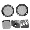 jojofuny 2sets Speaker Grill Covers Mesh Decorative for Car Audio