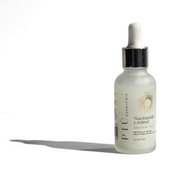 Suero Facial de Noche con Niacinamida y Retinol, Hidratación y Anti Edad, 30 ml, Vegano, Hipoalergénico