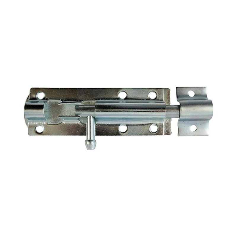 TIMCO Straight Tower Bolt - Zinc - 8" - Great