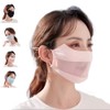 [LAAVVA] Sun Protection Face Cover, UPF50+ Breathable, Mesh Mask, Cool,