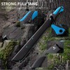 REAT Gardening Heavy Duty Machete,24" Full Tang Machete with Shaeth,Ergonomic