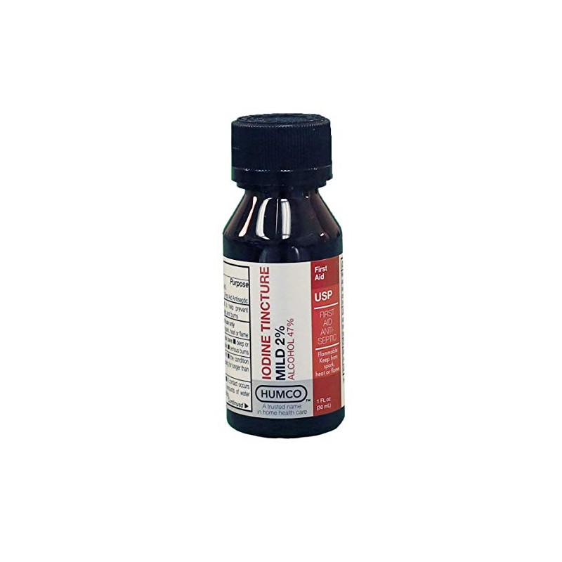 Humco Iodine Tincture Mild 2% Mild USP - 1 oz,