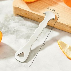 Grapefruit Peeler, Lemon Zester Peeler, Easy and Quick Peeling, Long Handle, Kitchen Peeler Tool, Handheld Fruit Orange Peeler, for Citrus Fruits, Creative
