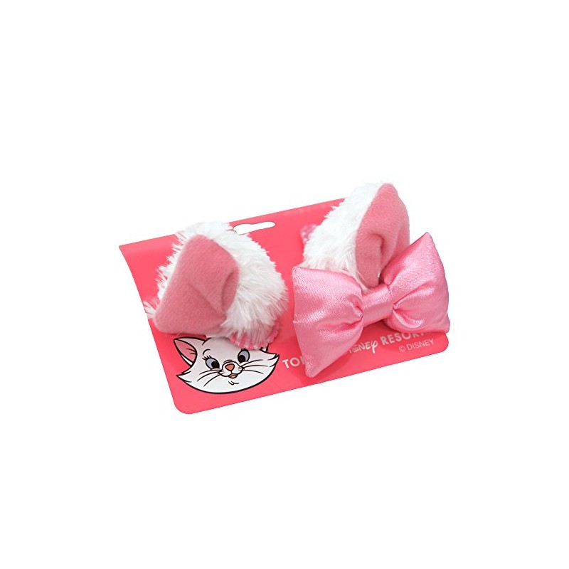 TDR パッチン 留め (マリー 耳) 髪留め ぱっちん ディズニー おしゃれキャットマリー 猫