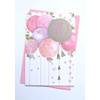 Age 70 Birthday Card - Ladies Female Flowers - Size: