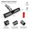 Vacuum Floor Brush Attachment for Hard Floors – Low-Profile Cleaning
