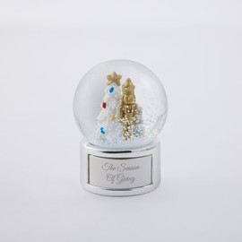 Things Remembered Engraved Nutcracker Mini Snow Globe (Free Customization), 45mm Mini Keepsake