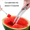 Shoxil Watermelon Cutter Slicer Cut Watermelon Into Cubes Knife Melon