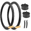 2-Pack Mountain Bike Tires Set: Hycline 26x1.95 Inch (54-559 mm)
