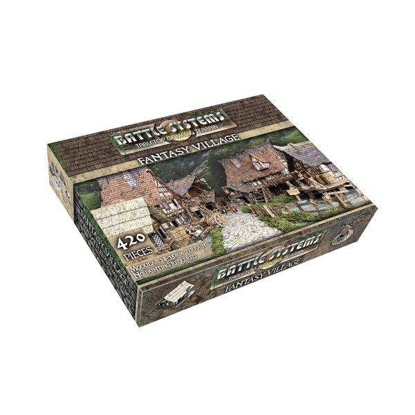 Battle Systems BSTFWC001 Fantasy Terrain Village Core Set - Multi