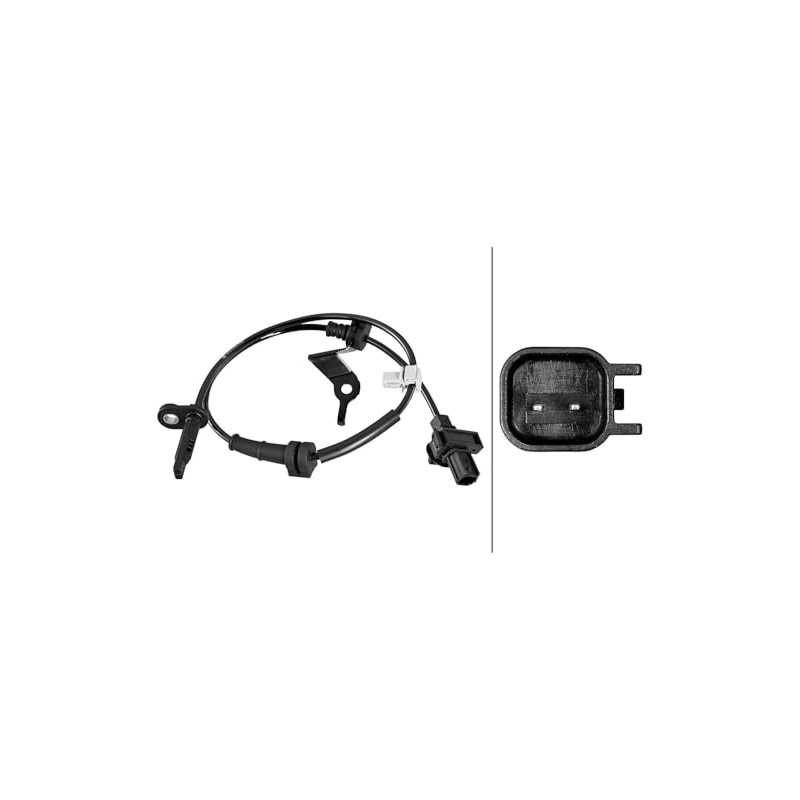 HELLA 6PU 358 218-651 Sensor Wheel Speed 2-Pin Cable 585