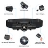 Trliradyn Headlamp Rechargeable Hard Hat Light,