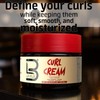 Crema hidratante para rizos de nivel 3, con aceite de