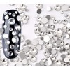 XIULI Rhinestone DIY Nail Decorating and Clothing, High Lighting, White,
