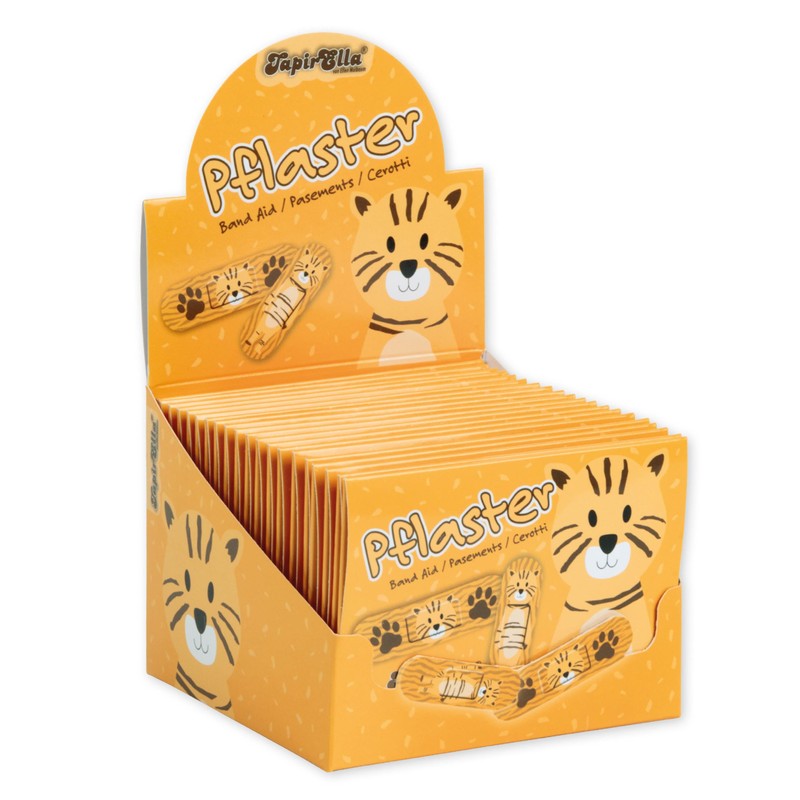 Lutz Mauder 14645 Children's Plasters Sweet Tiger Pack of 10