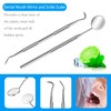 SENLMLER Dental Tools, Professional Plaque Remover Teeth Cleaning Tool Kit,