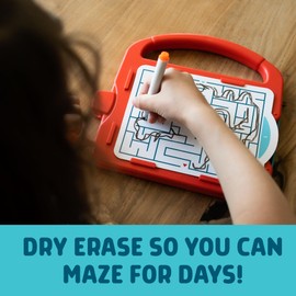 Chuckle & Roar Travel Reusable Dry Erase Activty Maze Edition