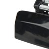Car Rear Outer Exterior Door Handle Black ABS Replacement for