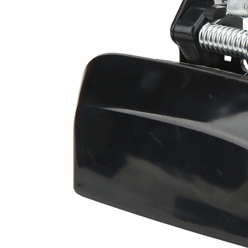 Car Rear Outer Exterior Door Handle Black ABS Replacement for