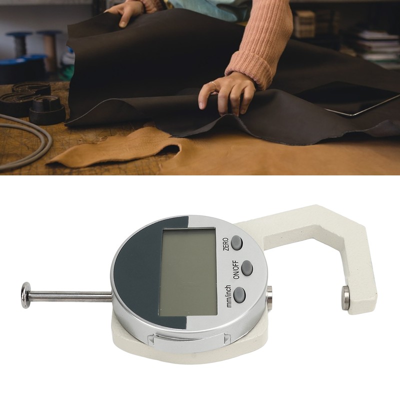 Digital Thickness Gauge Electronic LCD Thickness Meter Measuring Tool for