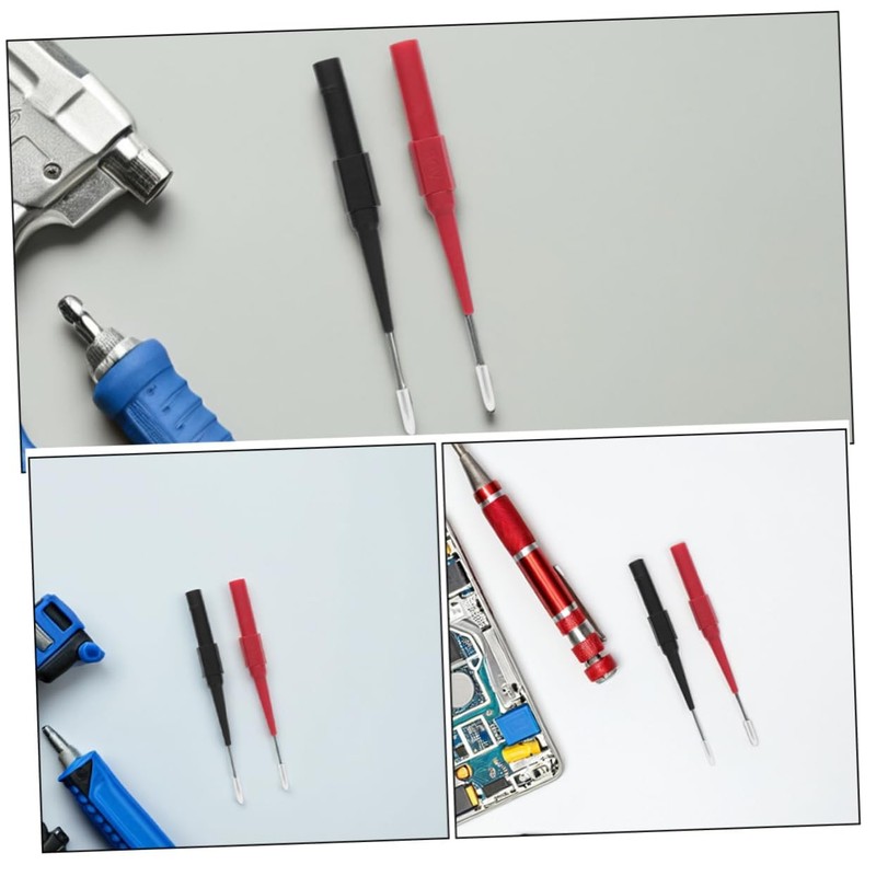 10PCS Back Probe Pins - Multimeter Test Leads - 0.7mm