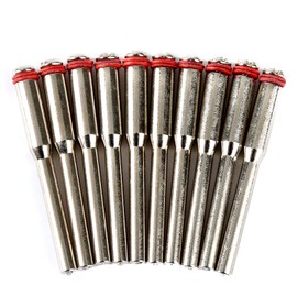 10Pcs 3.17mm Steel Screw Mandrel Shank Cut Off Wheel Holder for Dremel Shaft Tool